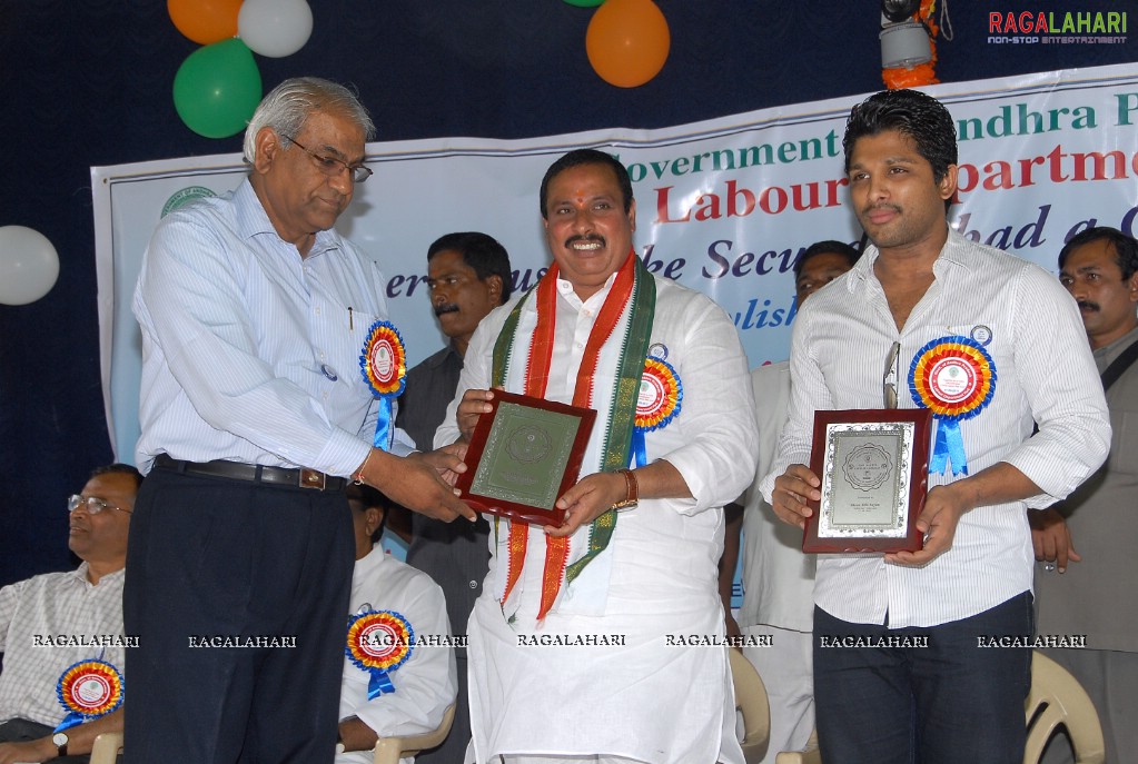 Allu Arjun supports Anti Child Labour