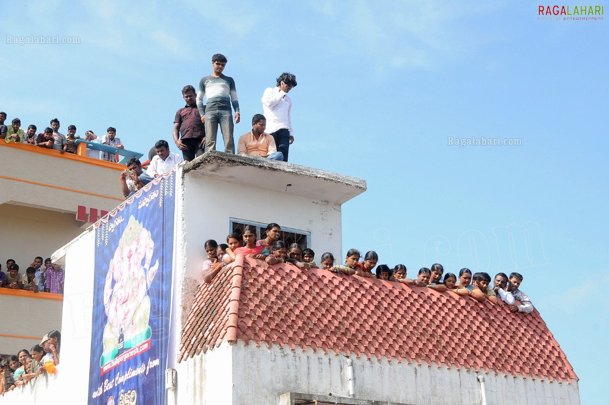 Balapur Ganesh Laddu Auction and Ganesh Nimajjanam 2011