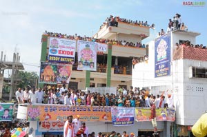 Balapur Ganesh Laddu Auction and Ganesh Nimajjanam 2011