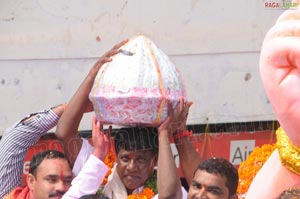 Balapur Ganesh Laddu Auction and Ganesh Nimajjanam 2011