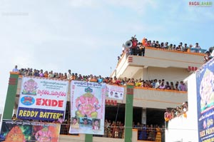 Balapur Ganesh Laddu Auction and Ganesh Nimajjanam 2011