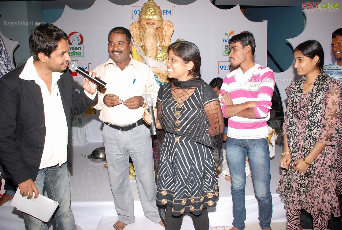 92.7 BIG FM's Ramky BIG Green Ganesha Rangoli Competition