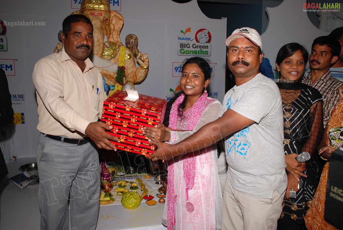 92.7 BIG FM's Ramky BIG Green Ganesha Rangoli Competition