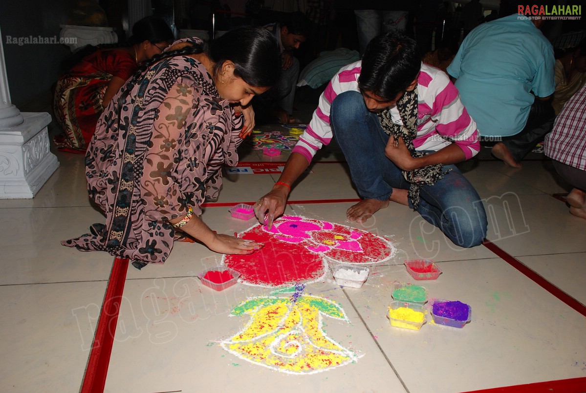 92.7 BIG FM's Ramky BIG Green Ganesha Rangoli Competition