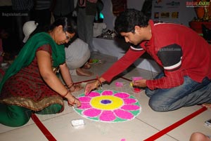 Big FM Husbands and Wives Rangoli Contest