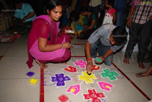 Big FM Husbands and Wives Rangoli Contest