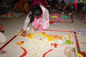 Big FM Husbands and Wives Rangoli Contest