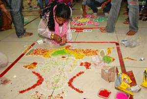 Big FM Husbands and Wives Rangoli Contest