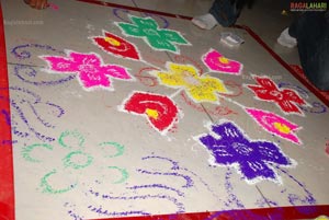 Big FM Husbands and Wives Rangoli Contest