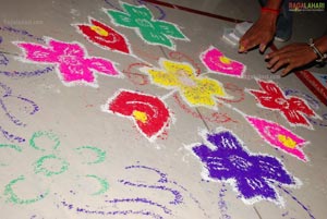 Big FM Husbands and Wives Rangoli Contest