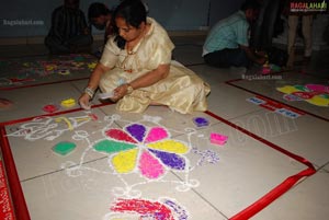 Big FM Husbands and Wives Rangoli Contest