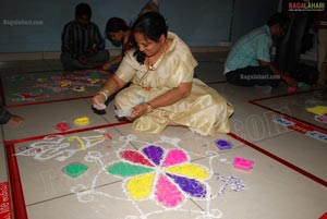 Big FM Husbands and Wives Rangoli Contest