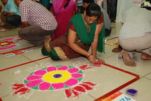 Big FM Husbands and Wives Rangoli Contest