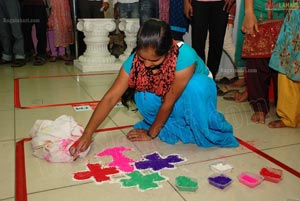 Big FM Husbands and Wives Rangoli Contest