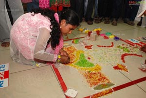 Big FM Husbands and Wives Rangoli Contest