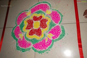 Big FM Husbands and Wives Rangoli Contest