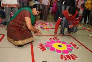 Big FM Husbands and Wives Rangoli Contest