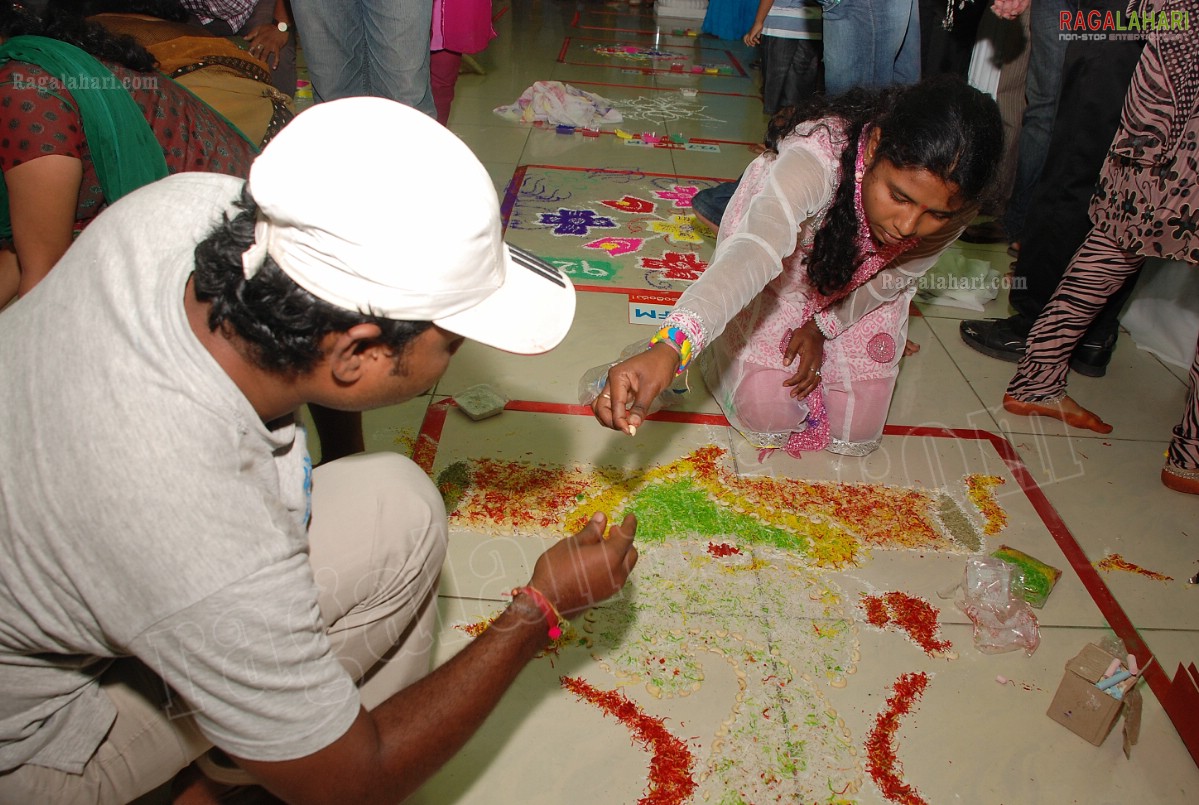 92.7 BIG FM's Ramky BIG Green Ganesha Rangoli Competition