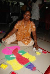 Big FM Husbands and Wives Rangoli Contest