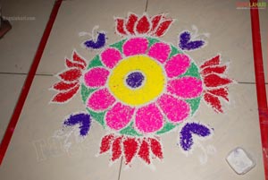 Big FM Husbands and Wives Rangoli Contest