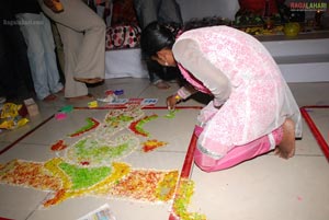 Big FM Husbands and Wives Rangoli Contest