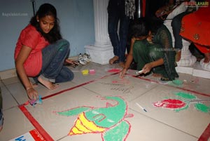 Lakshmi Manchu Performs Special Puja at Big Green Ganesha