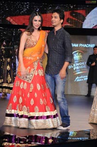 Malaika Arora Khan, Genelia and Dia Mirza's Ramp Walk at Blenders Pride Fashion Tour 2011