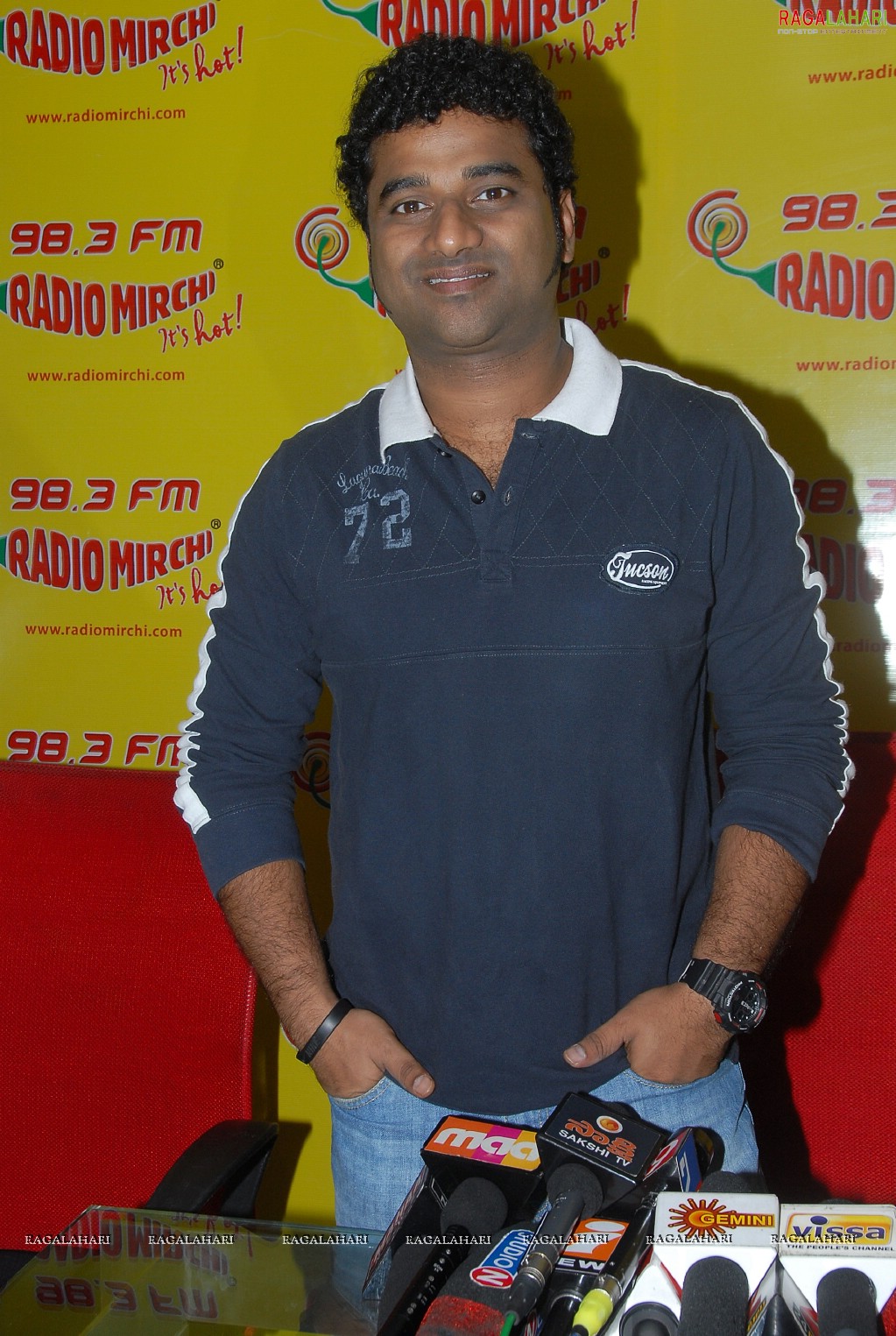 Devisri Prasad at Radio Mirchi