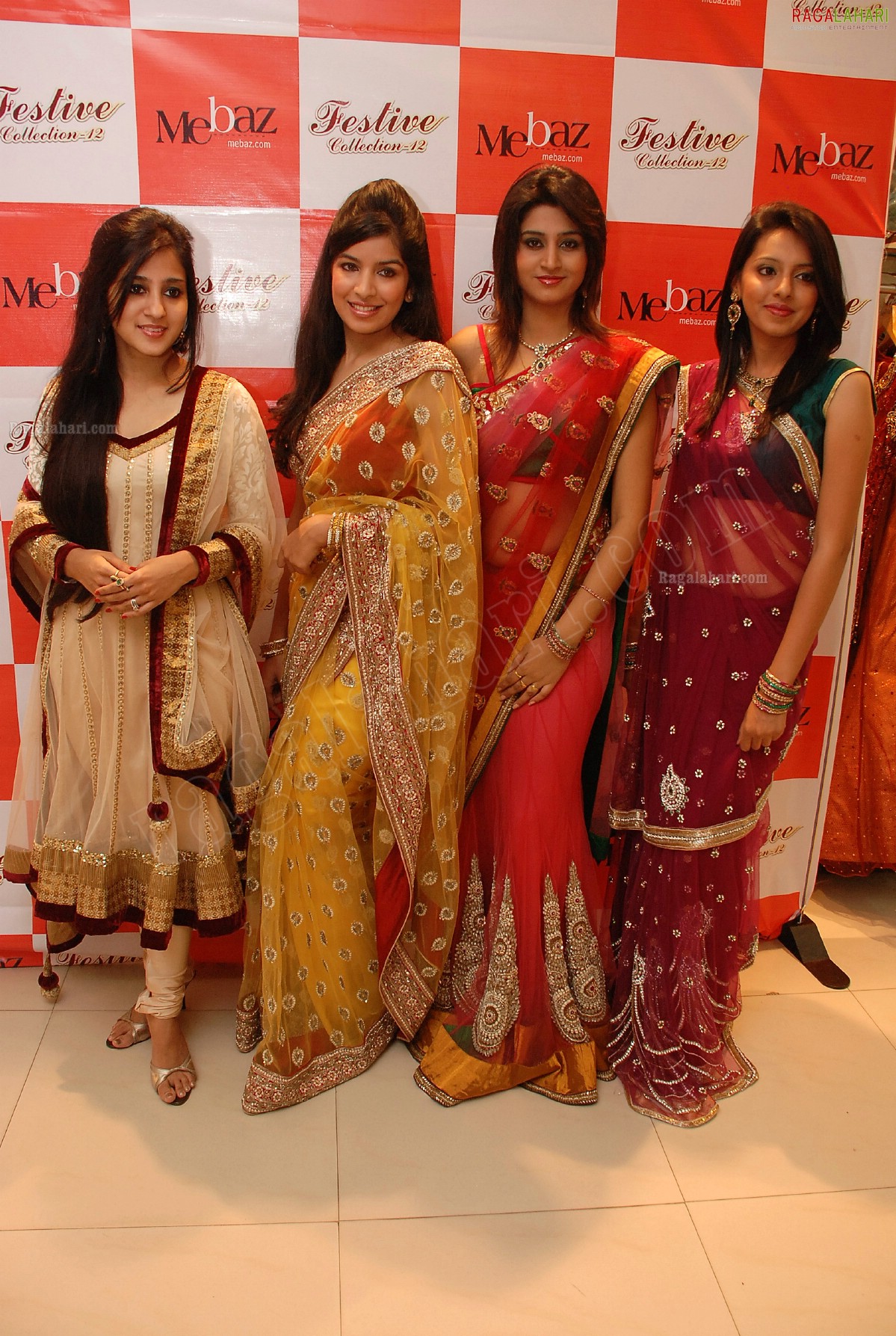 Launch of Festival & Designer Wedding Collection 2011 at Mebaz