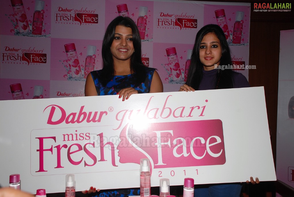 Curtain Raiser Ceremony of Dabur Gulabari Fresh Face of Hyderabad