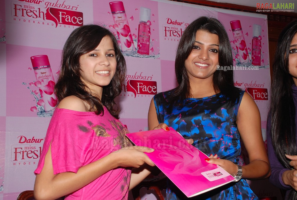 Curtain Raiser Ceremony of Dabur Gulabari Fresh Face of Hyderabad