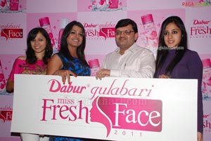 Curtain Raiser Ceremony of Dabur Gulabari Fresh Face of Hyderabad