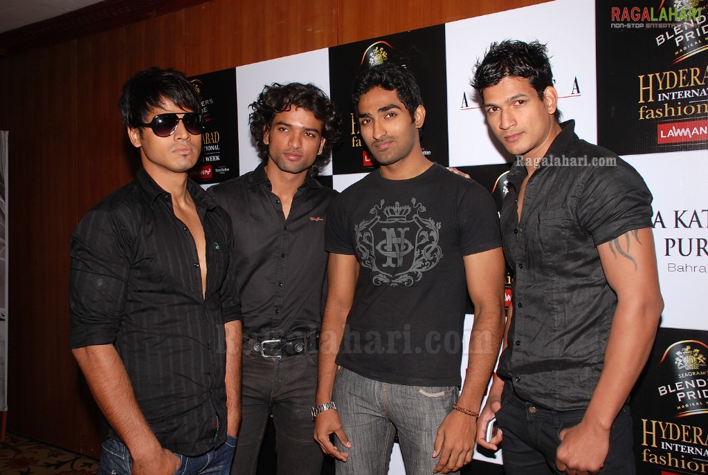 Blenders Pride Hyderabad International Fashion Week Press Meet