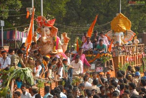 Hyderabad Ganesha Nimmajjanam 2011