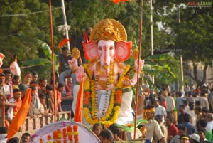 Hyderabad Ganesha Nimmajjanam 2011