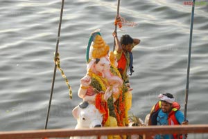 Hyderabad Ganesha Nimmajjanam 2011