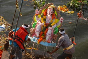 Hyderabad Ganesha Nimmajjanam 2011