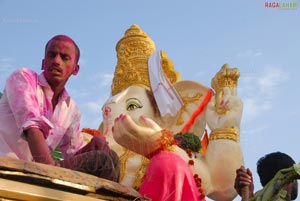 Hyderabad Ganesha Nimmajjanam 2011