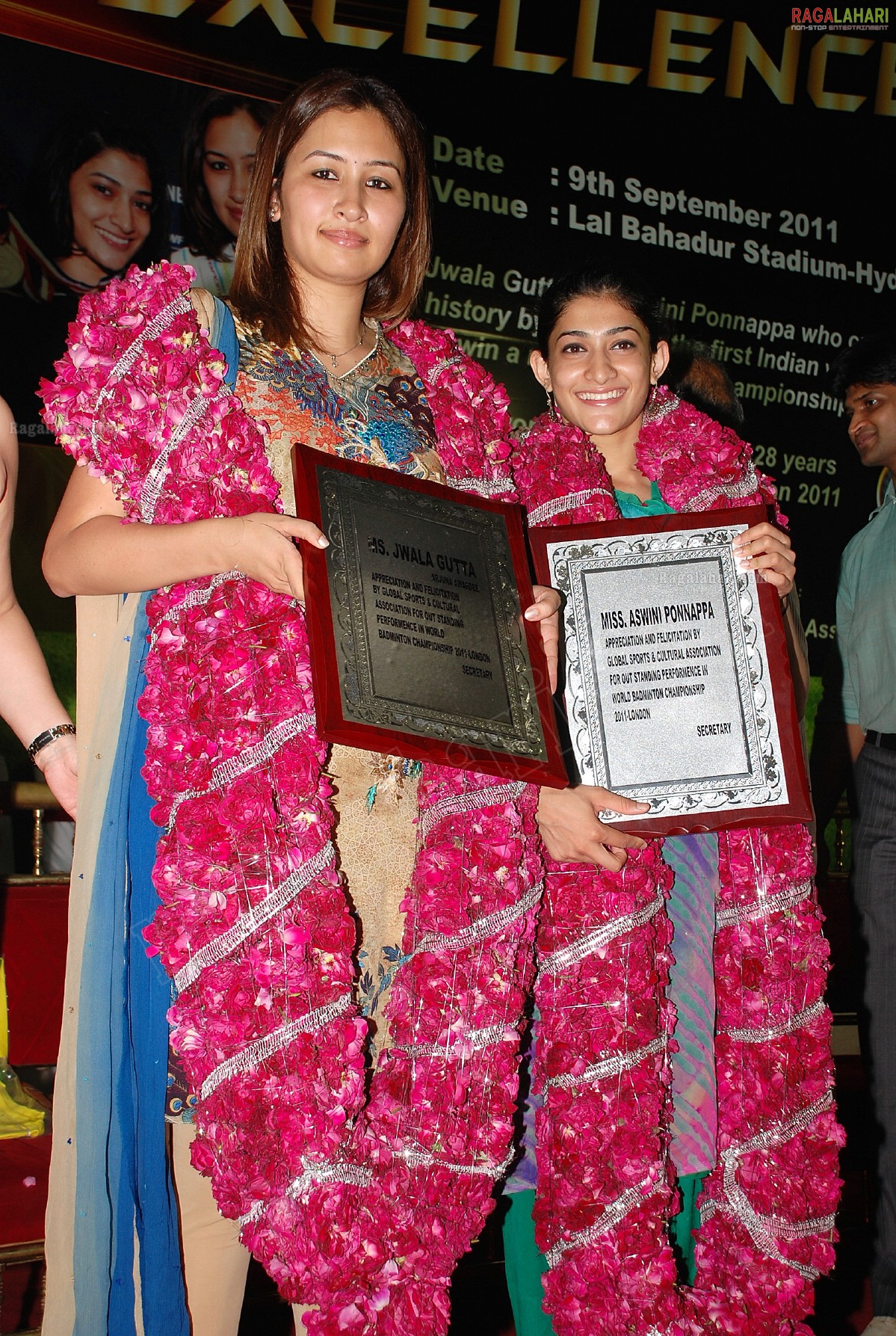 Jwala Gutta & Ashwini Ponnappa Felicitation