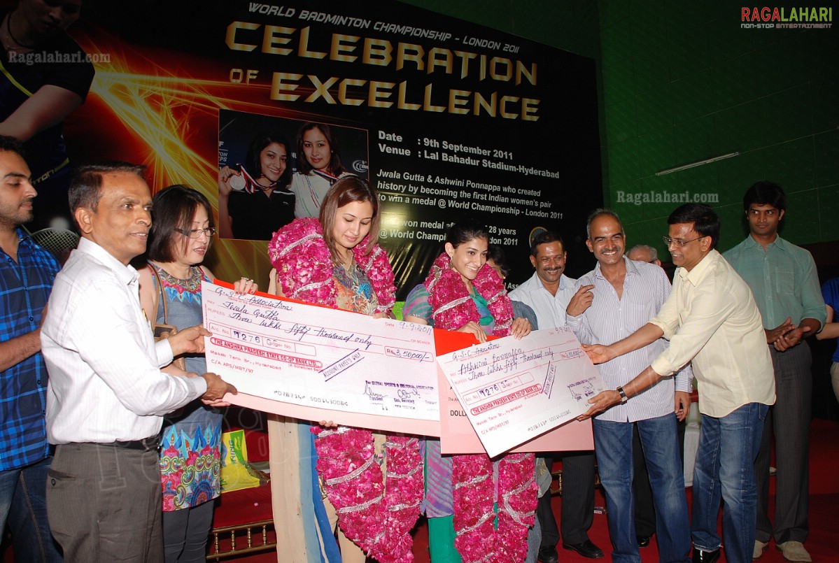 Jwala Gutta & Ashwini Ponnappa Felicitation