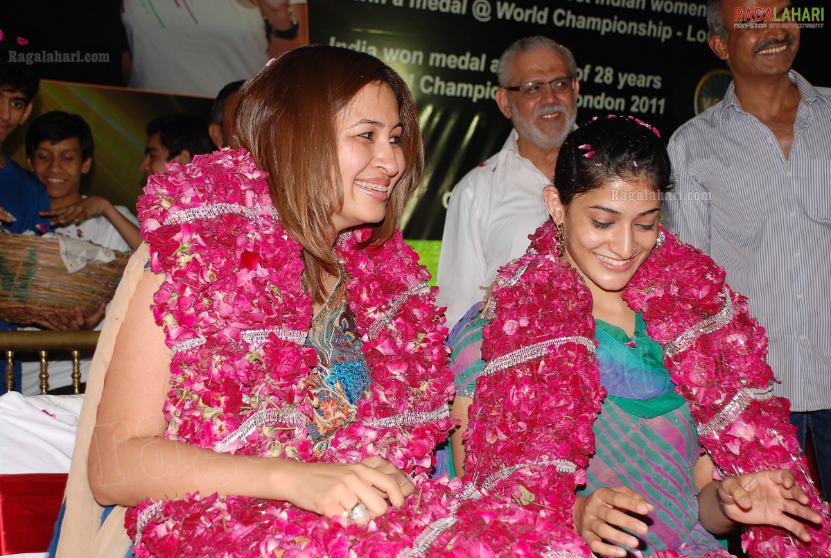 Jwala Gutta & Ashwini Ponnappa Felicitation