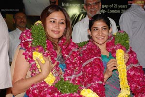 Jwala Gutta & Ashwini Ponnappa Felicitation