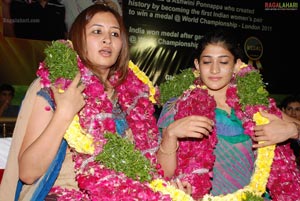 Jwala Gutta & Ashwini Ponnappa Felicitation