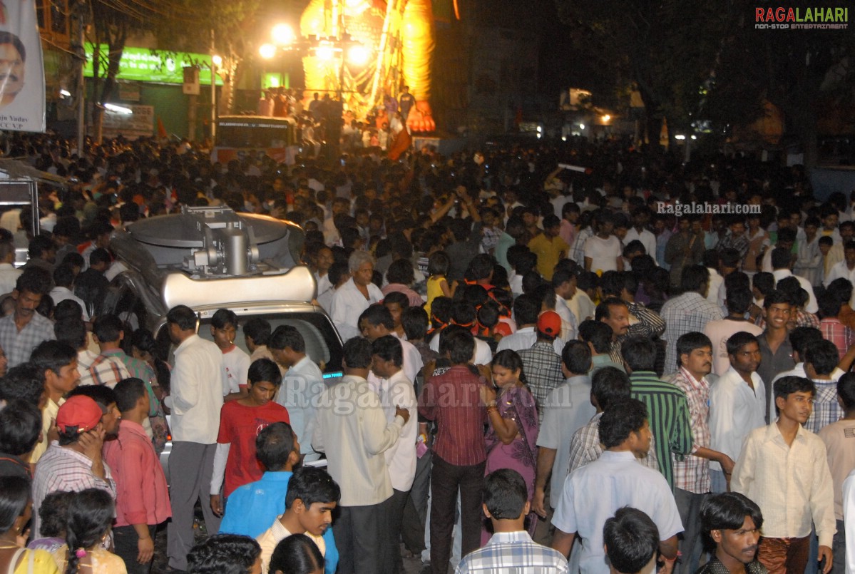 Khairatabad Ganesh Nimajjanam 2011