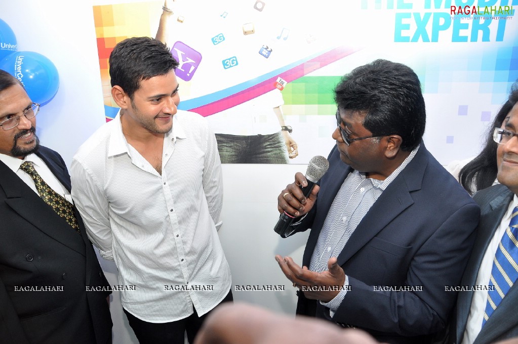 Mahesh Babu launches Univercell at Madhapur