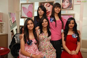 Makeup & Styling of Miss Hyderabad 2011 Finalists at Lakme Salon, Hyd