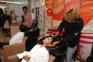 Makeup & Styling of Miss Hyderabad 2011 Finalists at Lakme Salon, Hyd
