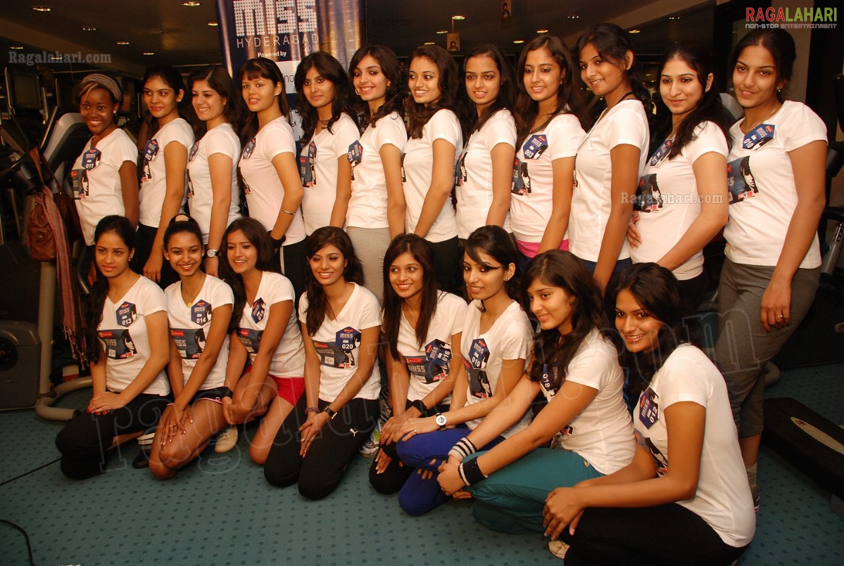  Miss Hyderabad 2011 Grooming Session at Talwalkars