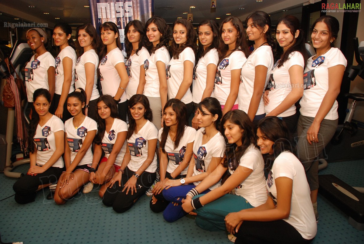  Miss Hyderabad 2011 Grooming Session at Talwalkars