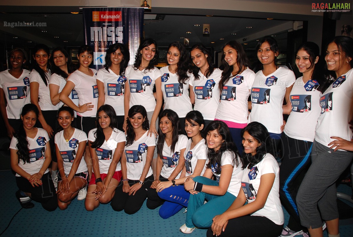  Miss Hyderabad 2011 Grooming Session at Talwalkars